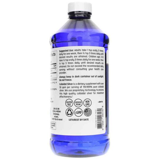 Colloidal Silver 30 PPM, TMR